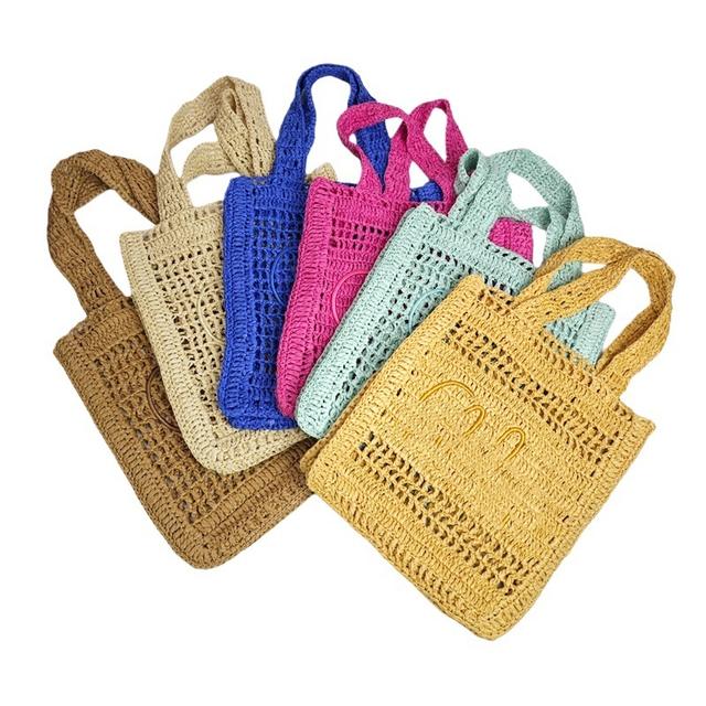 Emblem Mesh Tote Colors