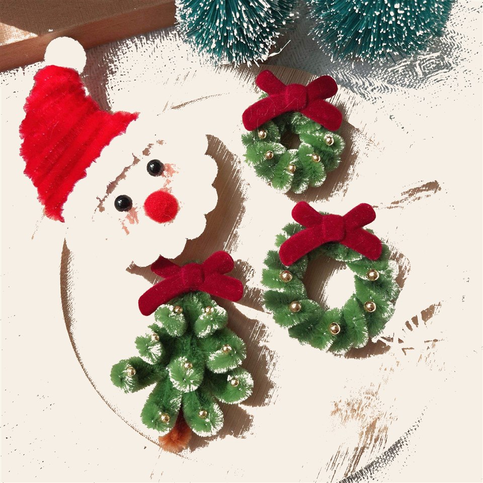 Artisan Chenille Christmas Set