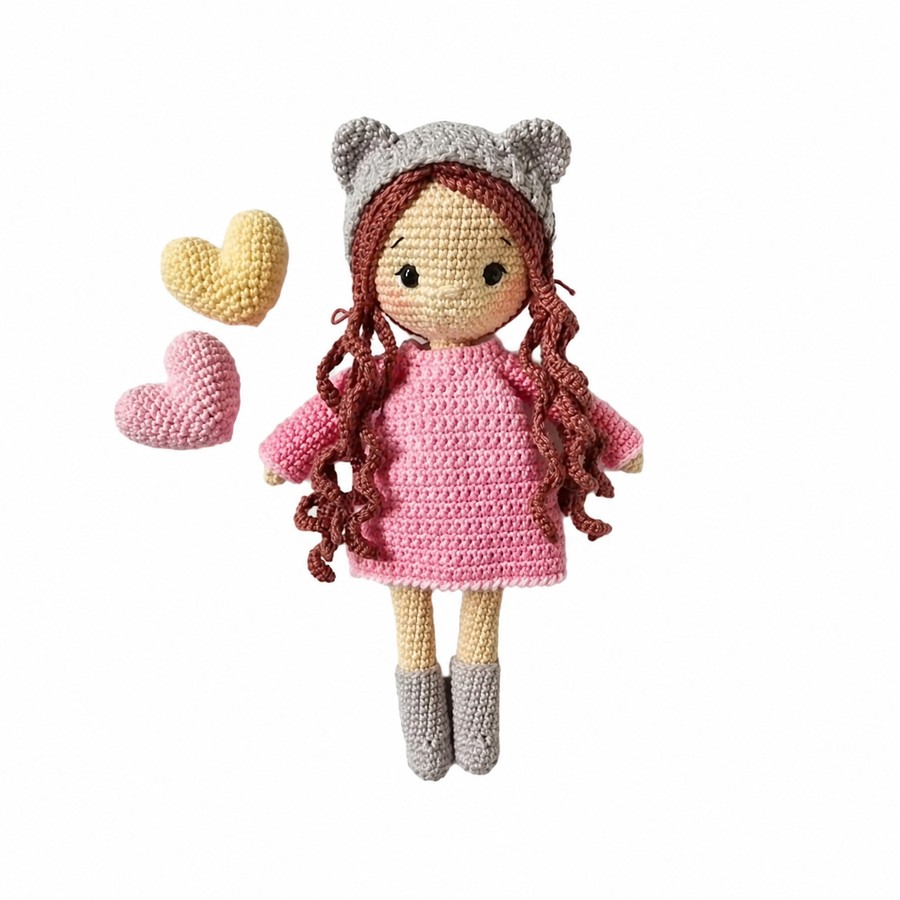 Pink Dress Character Doll