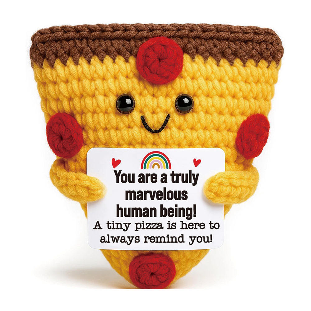 Crochet Fruit Ornament Set