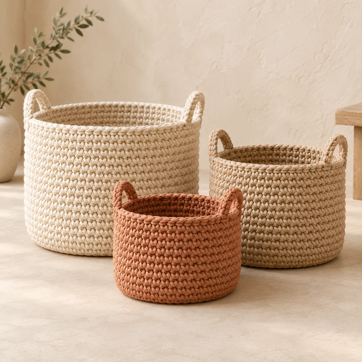Decoración de hogar en crochet